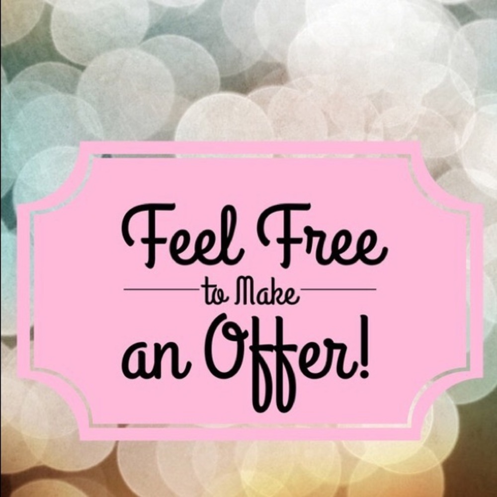 I love offers! Don’t be shy to make one! :)